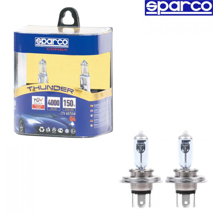 Крушки Sparco H4 12V 55W - 1203 THUNDER 2бр/к-т 2бр/к-т