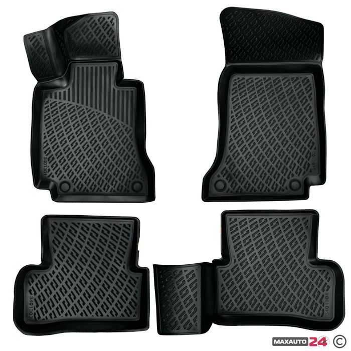 Гумени стелки RizLine за Mercedes C-class / w205  2014-