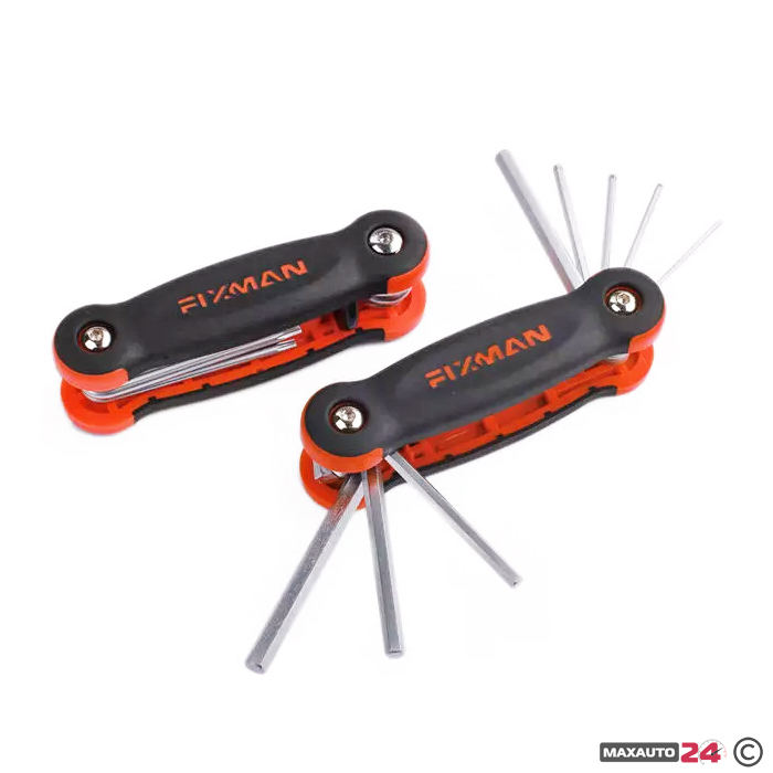 Шестограми Fixman 8 броя в комплект - D2202