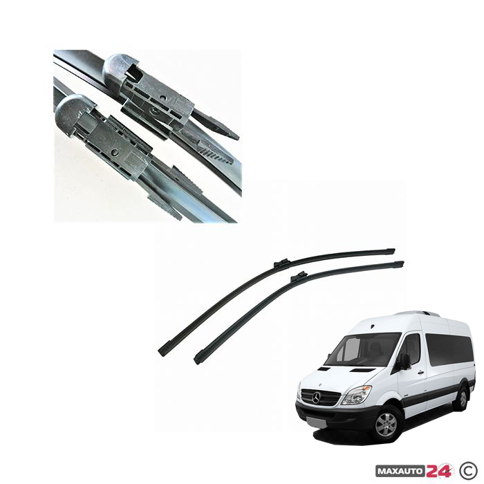 Предни чистачки за Mercedes Sprinter 2005/ Vaneo 2004/ VW Volt/VW Crafter 2бр/к-т