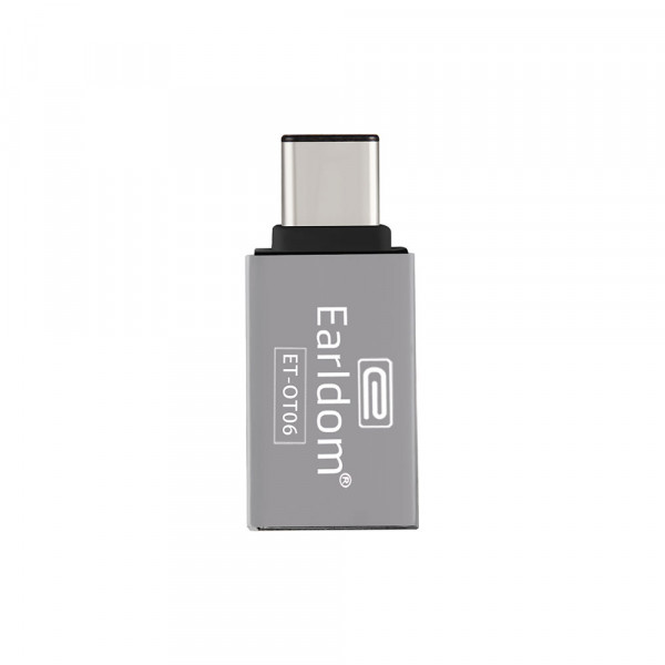 Преходник Earldom ET-OT06, USB F към Type-C OTG, Различни цветове - 40169