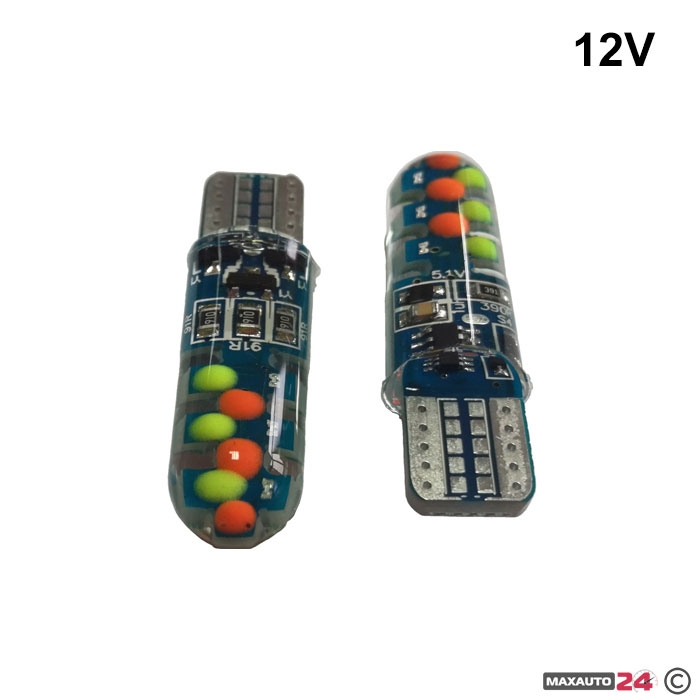 Диодна крушка Т10 2469 2бр/к-т