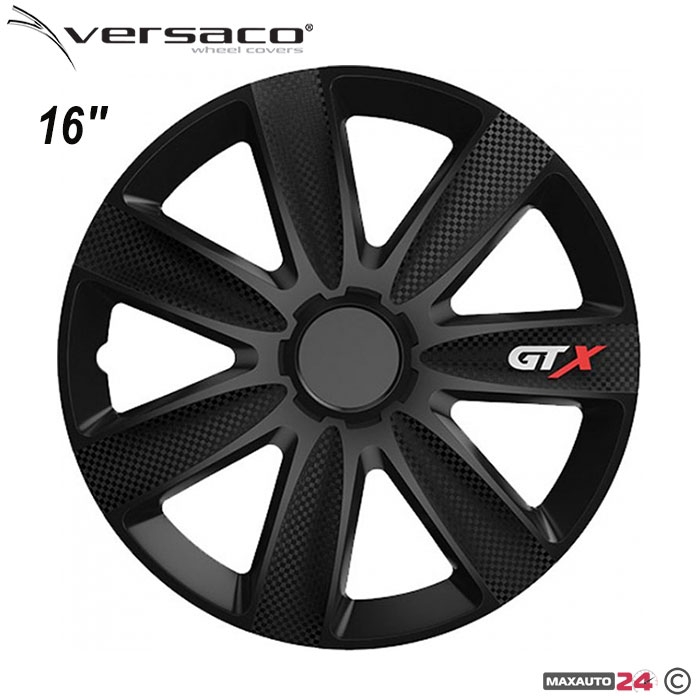 Тасове за джанти 16" Versaco Carbon GTX - Black