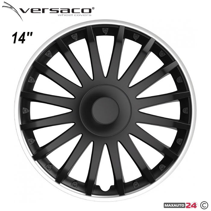 Тасове за джанти 14'' Versaco Crystal SO Black