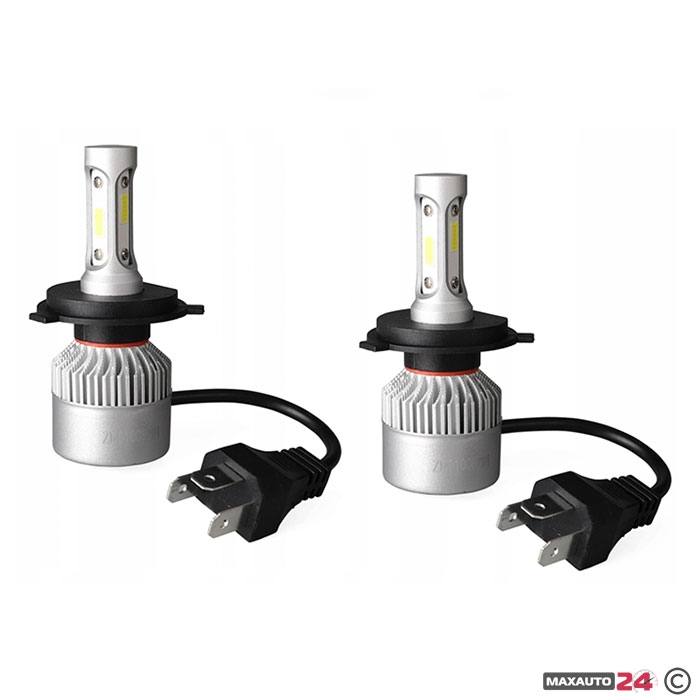 Диодни Крушки M-TECH H4 80W 6500K