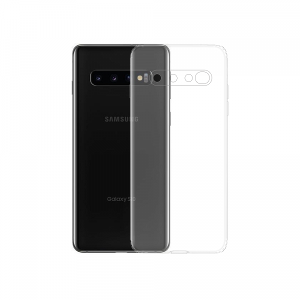 Силиконов гръб No brand, За Samsung Galaxy S10, Прозрачен - 51613