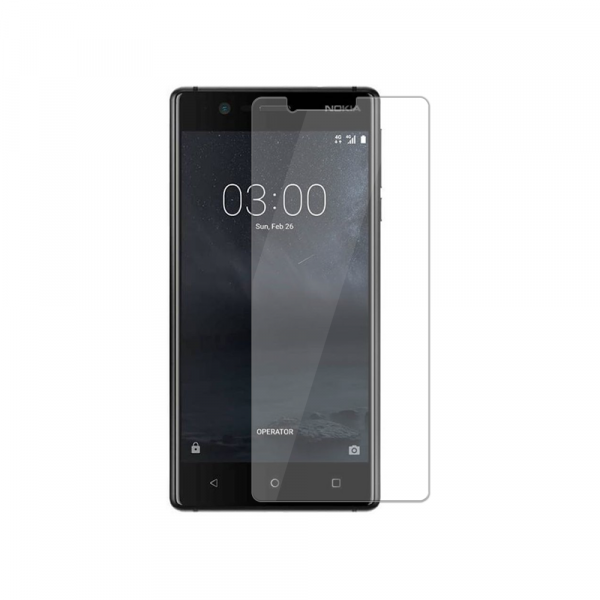 Стъклен протектор DeTech, за Nokia 3.1, 0.3mm, Прозрачен - 52481