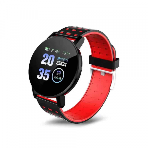 Смарт часовник No brand 119 Plus, 44mm, Bluetooth, IP67, Различни цветове - 73050