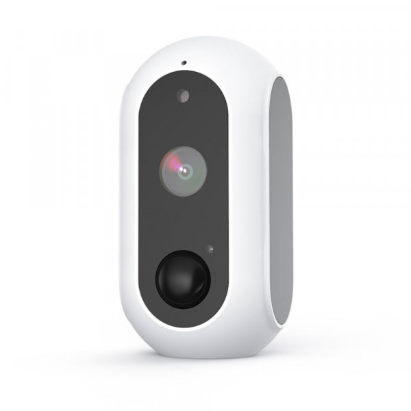 Смарт охранителна камера No brand PST-LB209, 2.0Mp, Вътрешен монтаж, Wi-Fi, Tuya Smart, Бял - 91031