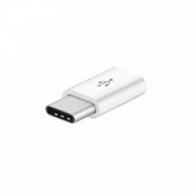 Преходник No brand, Micro USB към Type-C, Бял - 14977