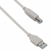 Кабел за принтер DeTech USB A - USB B, High Quality, 5.0m - 18040