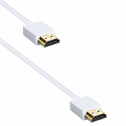 Кабел DeTech HDMI - HDMI M/M, 1,5m, Бял - 18135