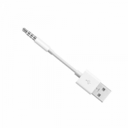 Кабел USB - 3.5mm Аудио, DeTech, 10см  - 18238