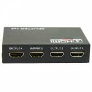 Сплитер от HDMI към 4 HDMI , със захранване - 18263