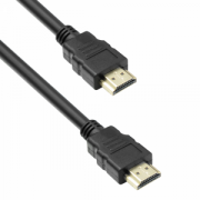 Кабел, DeTech, HDMI - HDMI M/М, 3m, Без ферит, Черен - 18307