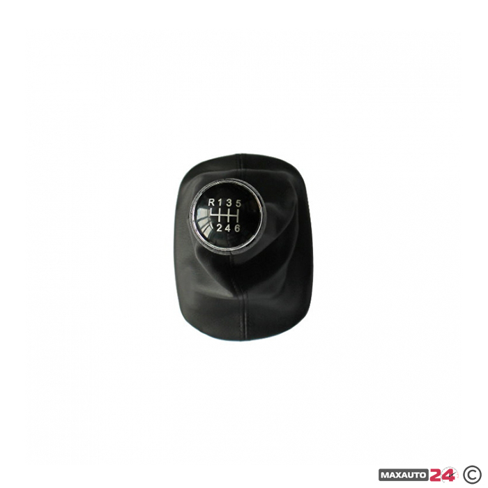 Топка за скоростен лост с маншон подходяща за Passat B6 3C (05-10) със 6 скорости - Black