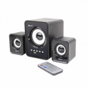 Тонколони Kisonli U-2800BT, Bluetooth, 5W+2x3W, USB, Черен - 22151