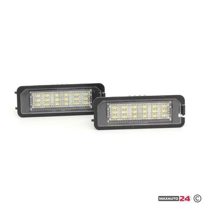 LED плафони регистрационен номер за VW