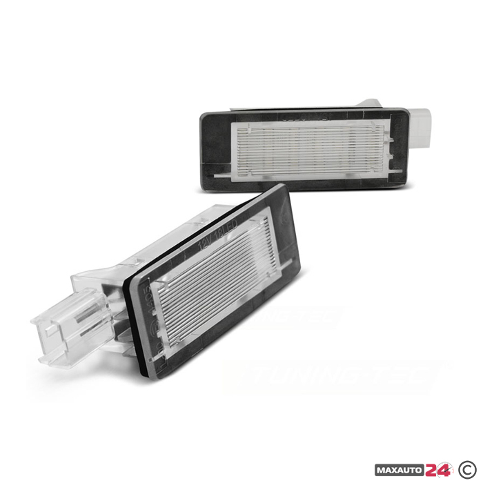 LED плафони регистрационен номер за Renault / Dacia
