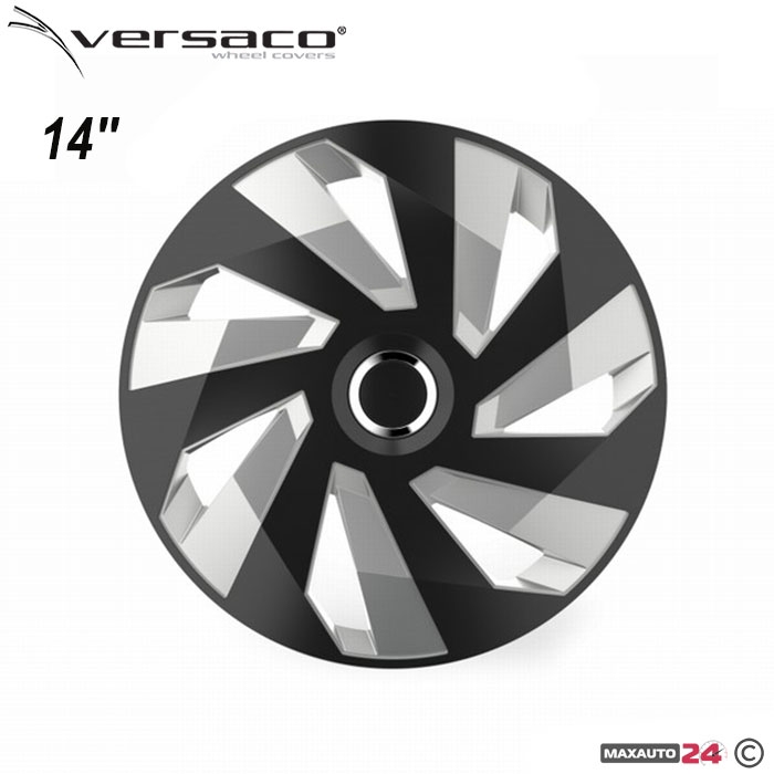 Тасове за джанти 14" Versaco Vector RC Black/Silver