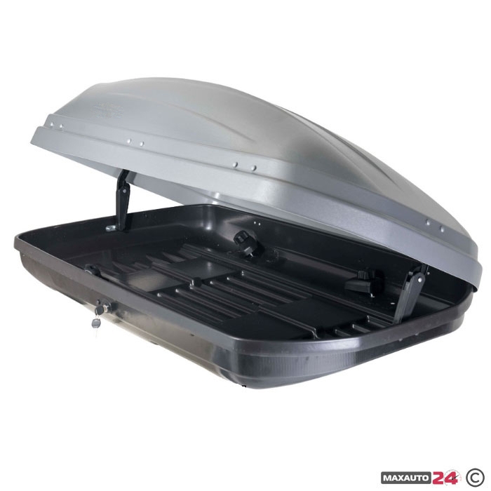 Автобокс FirstBag 370L сив