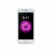 Стъклен протектор за целия дисплей, Remax Honor, за iPhone 6/6S Plus, С Метална лайстна, 0.3 mm, Сребрист - 52312