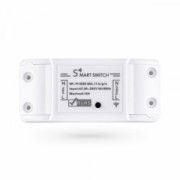 Смарт превключвател No brand PST-WF-S1, 1 канал, 220V, 10A, Wi-Fi, Tuya Smart, Бял - 91019