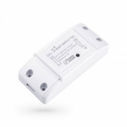 Смарт превключвател No brand PST-WF-S1, 1 канал, 220V, 10A, Wi-Fi, Tuya Smart, Бял - 91019