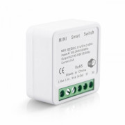 Смарт превключвател No brand PST-AP-SMT, 1 канал, 220V, 16A, Wi-Fi, Tuya Smart, Бял - 91021