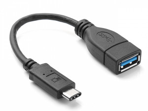 Преходник USB 3.1 TYPE-C към USB/F, Черен - 18224