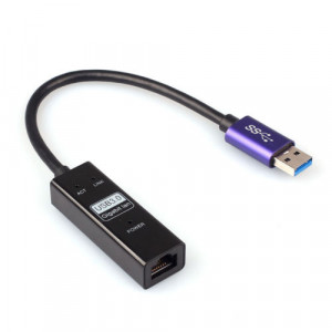 Външна Лан Карта USB 3.0 към RJ45 1000Mb 15см, No brand - 19005