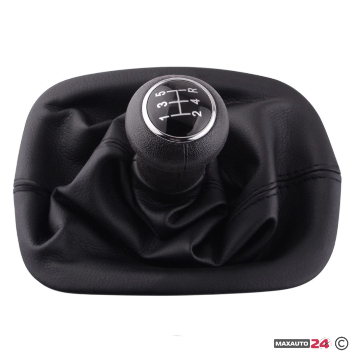 Топка за скоростен лост с маншон подходяща за Passat B5 (97-05) с 5 скорости - Black
