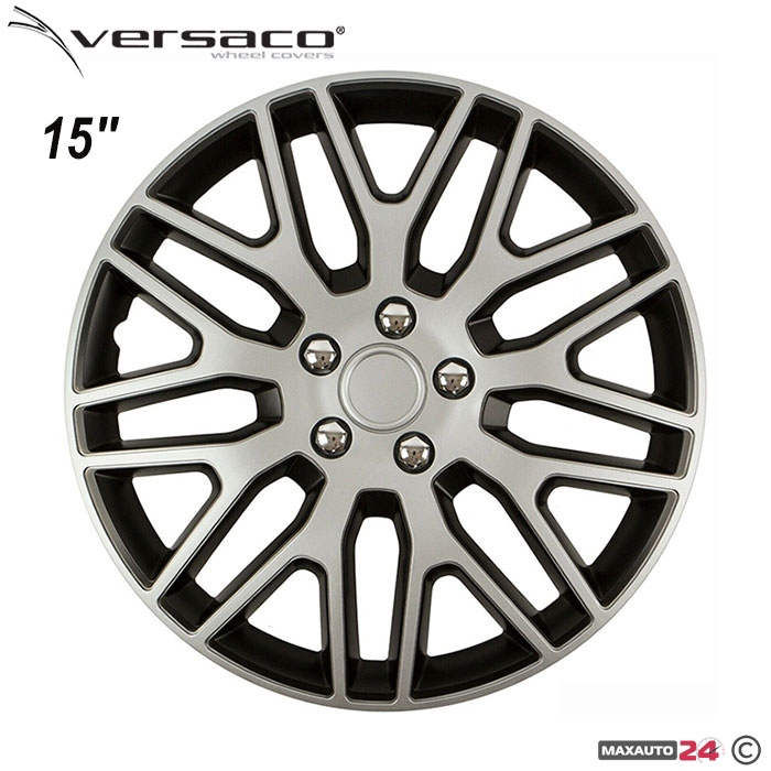 Тасове за джанти 15'' Versaco Dakar NC Silver/Black