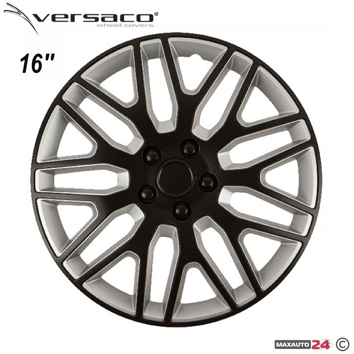 Тасове за джанти 16'' Versaco Dakar Black/Silver