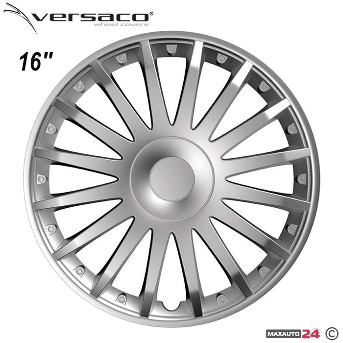 Тасове за джанти 16'' Versaco Crystal Silver