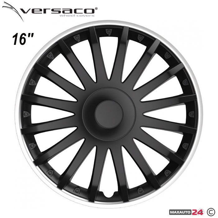 Тасове за джанти 16'' Versaco Crystal SO Black