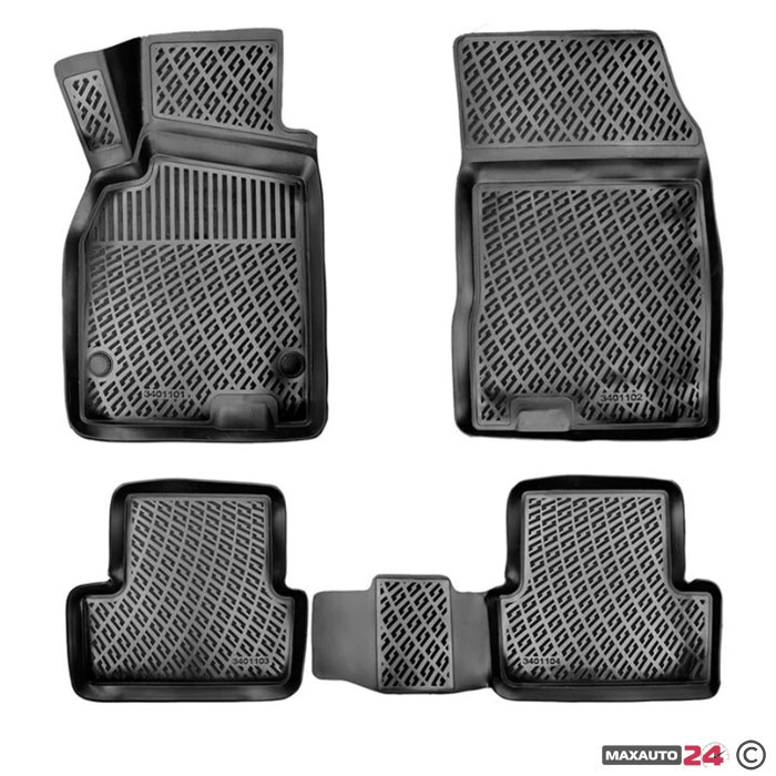 Гумени стелки RizLine за Renault Megan 3 STW 08-16
