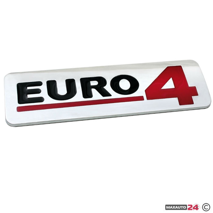 Емблема Euro 4 - 170x50мм