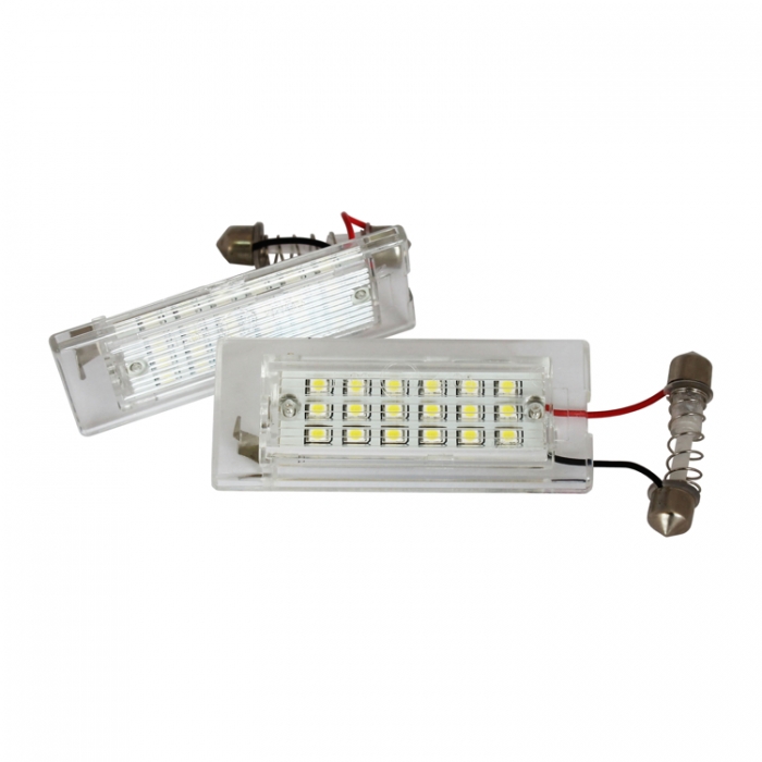 LED плафони регистрационен номер за BMW X3 (E83) - (2003 - 2007) / X5 (E53) - (2000-2006)