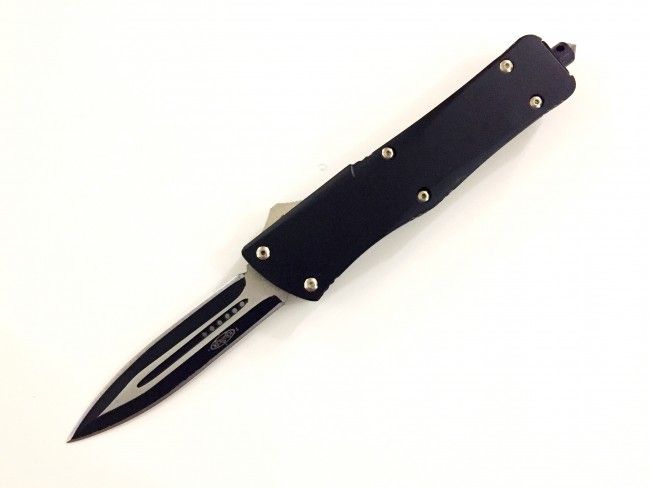 Високотехнологична американска пружинна кама Micro Cutting Tools А-04 BLACK - MICROTECH