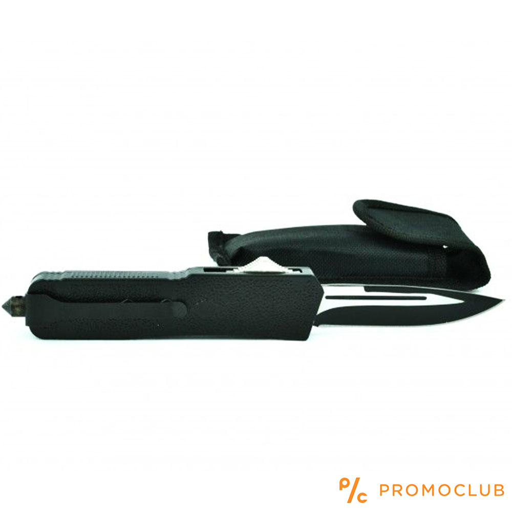 Високотехнологичен американски пружинен нож Micro Cutting Tools A12 BLACK - MICROTECH