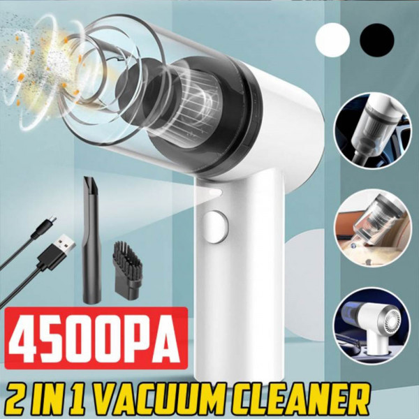 Мощна акумулаторна мини прахосмукачка за дома и колата 2 IN 1, VCMCLNR, carvac