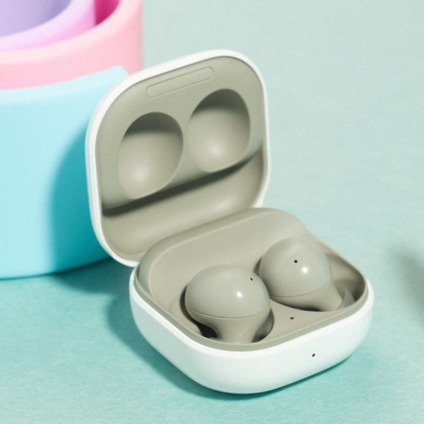 Безжични Bluetooth слушалки BUDS 2 R177 с дълбок и богат звук - СИВИ