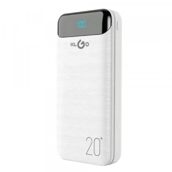 Преносима батерия KLGO KP-89 POWER BANK, 20000mAh с дисплей