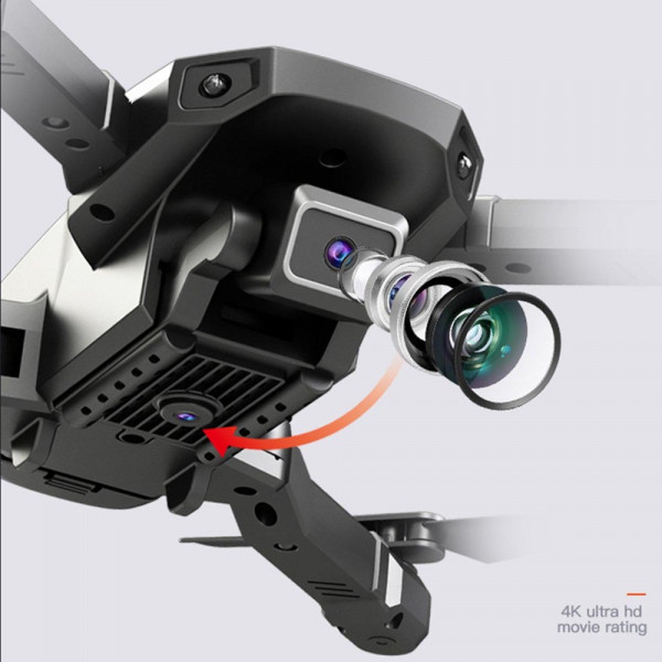 Уникален дрон W-8 PRO MAX с ДВЕ КАМЕРИ - 4k HD SHOOTING, Wifi ,с дистанционно и широкоъгълна камера, чантичка за пренасяне