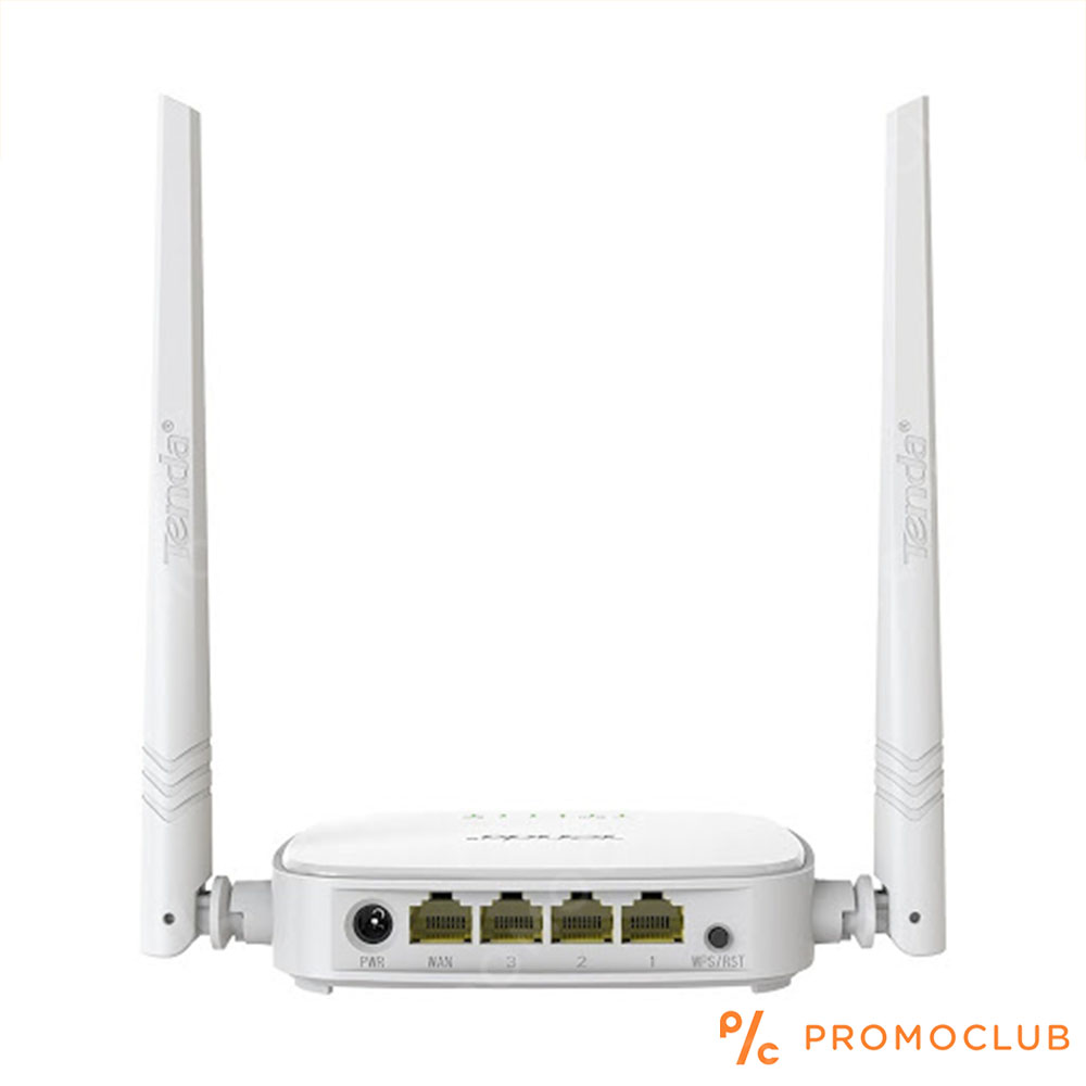 WiFi Green Wireless Router TENDA N301 300MBPs, 2.4 GHz,