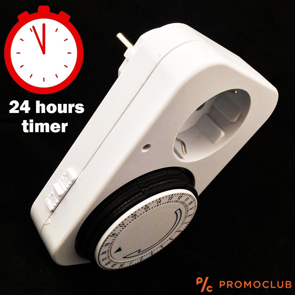 24 часов механичен таймер - контакт TG-14, ~220V, 3500W
