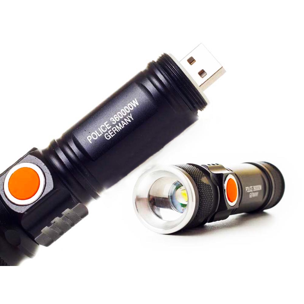 Безжичен USB LED фенер COMPACT, вградена батерия и USB