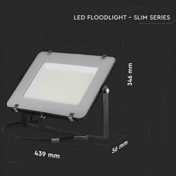 Ултра мощен SAMSUNG ЧИП LED прожектор - 200W, 6400Kм LED чипове на Samsung