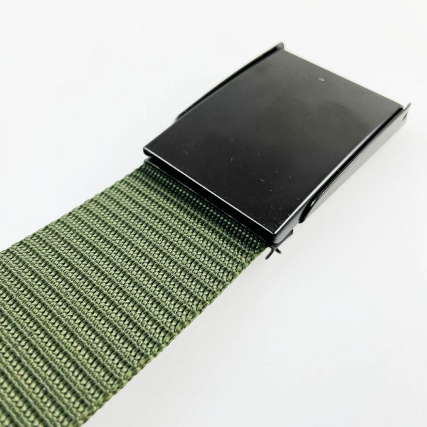Дълъг колан Exclusivo Men XTREME GREEN, 120 см, здрав зелен текстил, регулируема дължина
